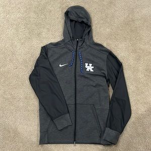 Nike Kentucky ZipUp Hoodie Large